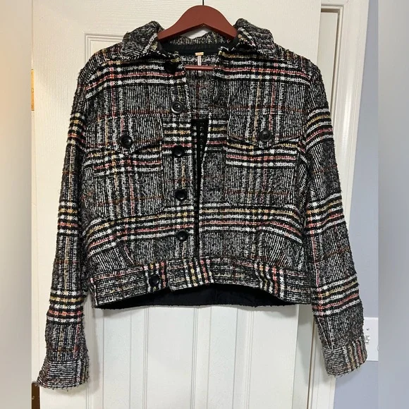 Free People Eisenhower Slouchy Jacket - Picture 3 of 6